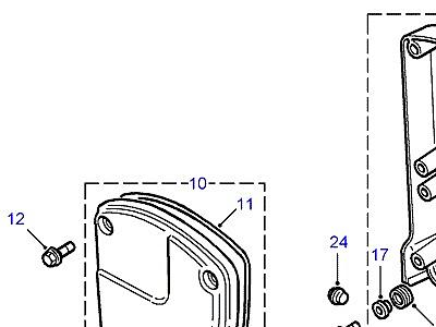 G02075 FRONT COVER  Freelander 1 (L314)