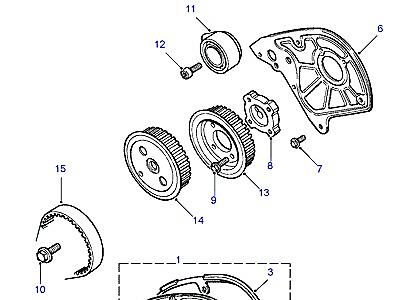 G02110 REAR COVER  Freelander 1 (L314)