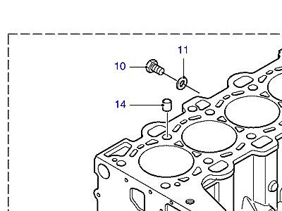 G03015 BLOCK В СБОРЕ  Freelander 1 (L314)