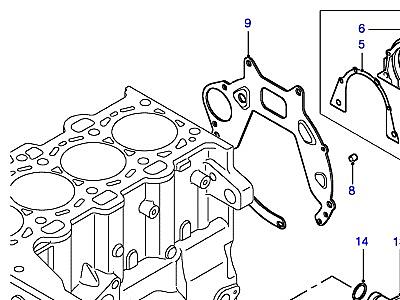 G03020 BLOCK STIFFENERS  Freelander 1 (L314)