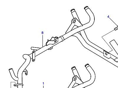 G03045 COOLANT PIPE  Freelander 1 (L314)