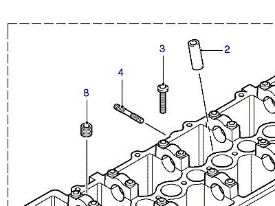 G03060 CYLINDER HEAD-BASE  Freelander 1 (L314)