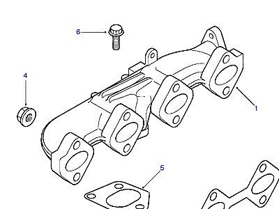 G03075 ВЫПУСКНОЙ КОЛЛЕКТОР  Freelander 1 (L314)