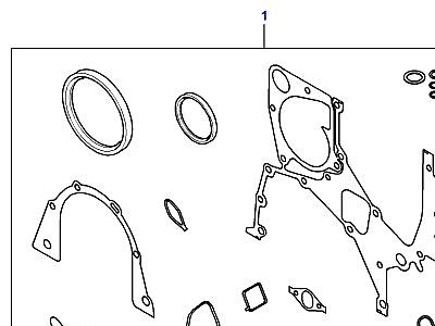 G03091 КОМПЛЕКТ ПРОКЛАДОК ДВИГАТЕЛЯ  Freelander 1 (L314)