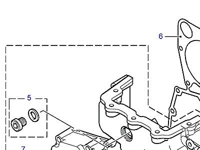 G03100 LOWER TIMING CASE  Freelander 1 (L314)