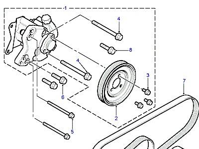 G03115 PAS PUMP  Freelander 1 (L314)
