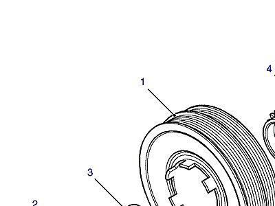 G03135 PULLEY-CRANKSHAFT  Freelander 1 (L314)
