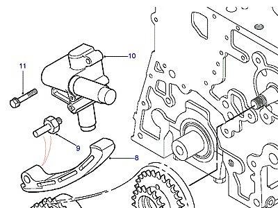 G03160 TIMING CHAIN AND PULLEYS-LOWER  Freelander 1 (L314)