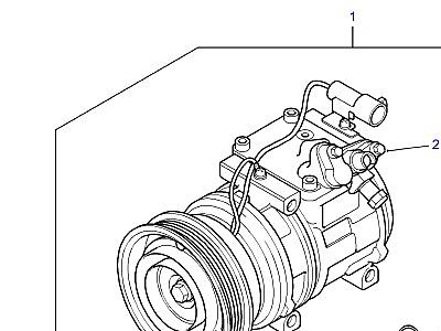 G04005 СИСТЕМА КОНДИЦИОНИРОВАНИЯ COMPRESSOR  Freelander 1 (L314)