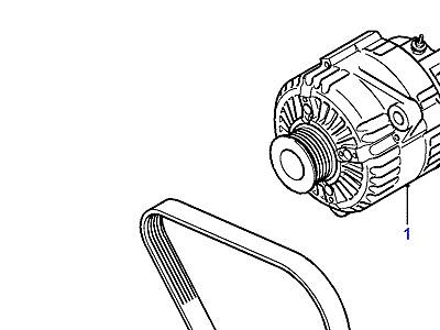 G04010 ГЕНЕРАТОР  Freelander 1 (L314)