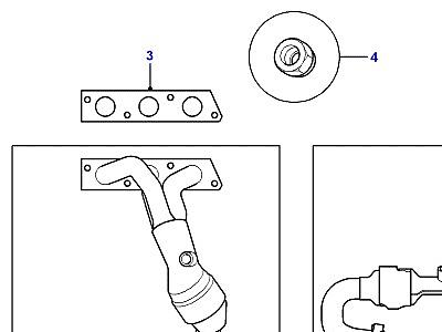 G04040 ВЫПУСКНОЙ КОЛЛЕКТОР  Freelander 1 (L314)