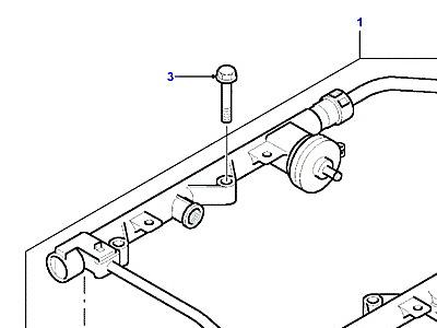 G04050 FUEL INJECTORS  Freelander 1 (L314)