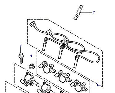 G04055 IGNITION COIL  Freelander 1 (L314)