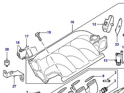 G04060 ВПУСКНОЙ КОЛЛЕКТОР  Freelander 1 (L314)