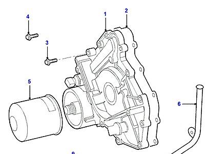 G04070 OIL PUMP, OIL FILTER  Freelander 1 (L314)