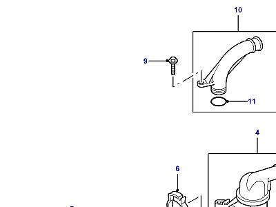 G04120 WATER PUMP, THERMOSTAT  Freelander 1 (L314)