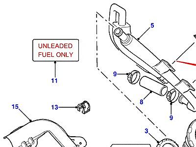 I01040 FUEL FILLER  Freelander 1 (L314)
