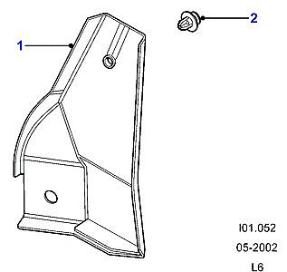 I01052 SHEILD - FUEL PUMP - REMOTE  Freelander 1 (L314)