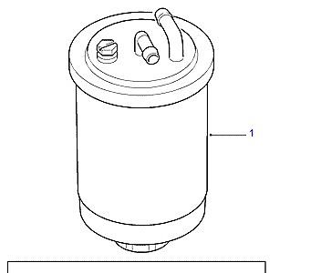 I01055 ТОПЛИВНЫЙ ФИЛЬТР  Freelander 1 (L314)