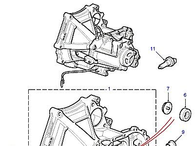 J01005 КАРТЕР СЦЕПЛЕНИЯ  Freelander 1 (L314)