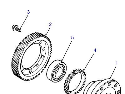 J01025 ДИФФЕРЕНЦИАЛ  Freelander 1 (L314)