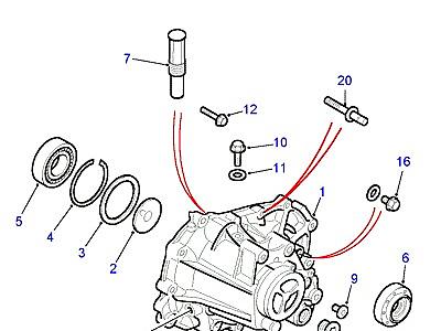 J01060 TRANSMISSION CASING  Freelander 1 (L314)