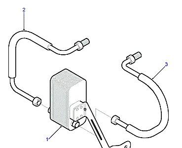 J03015 OIL COOLER - OIL TO COOLANT  Freelander 1 (L314)