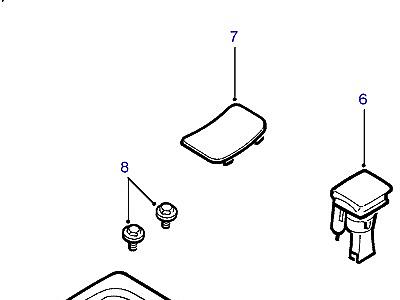 K01040 ЦЕНТРАЛЬНАЯ КОНСОЛЬ В СБОРЕ  Freelander 1 (L314)