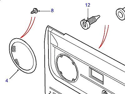 K01070 FRONT DOOR CASING  Freelander 1 (L314)