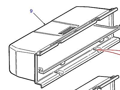 K01085 ОТДЕЛЕНИЕ ДЛЯ ПЕРЧАТОК  Freelander 1 (L314)