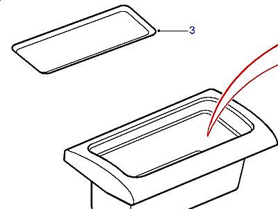 K01090 GRAB HANDLE ПАНЕЛЬ ПРИБОРОВ  Freelander 1 (L314)