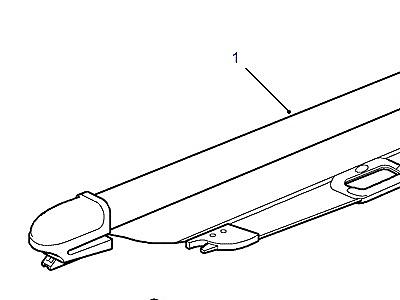 K01130 LOADSPACE COVER  Freelander 1 (L314)