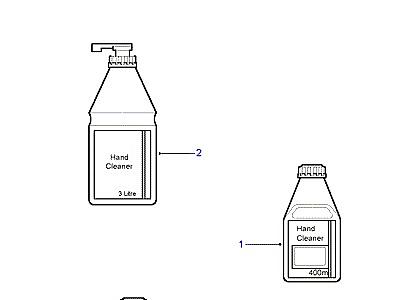 L01005 HAND CLEANERS  Freelander 1 (L314)