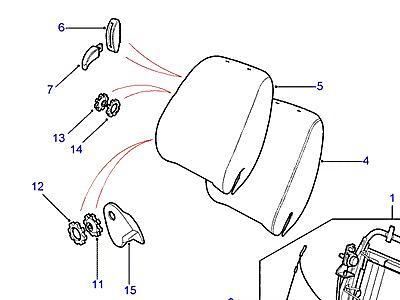 N02095 ПЕРЕДНИЕ СИДЕНЬЯ  Freelander 1 (L314)