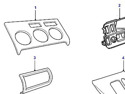 O01055 WOOD TRIM-MILLENNIUM  Freelander 1 (L314)