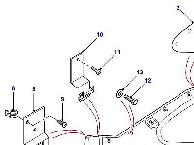 O03010 COMMERCIAL - RR SIDE TRIM & FIXINGS  Freelander 1 (L314)