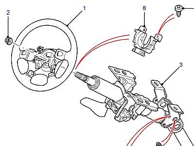 P03016 РУЛЕВАЯ КОЛОНКА  Freelander 1 (L314)