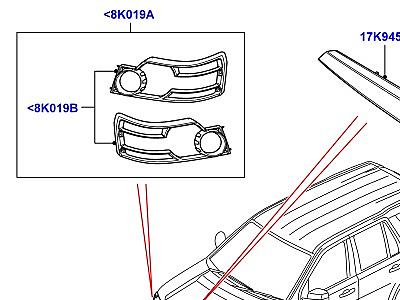 102ABM КОМПЛЕКТЫ ОТДЕЛКИ КУЗОВА - ПЕРЕДНИЕ АКСЕССУАРЫ  Freelander 2 (L359)