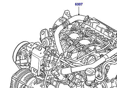 300AAA2 ПОЛНОСТЬЮ УКОМПЛЕКТОВАНН. ДВИГАТЕЛЬ 2.2 SINGLE TURBO ДИЗЕЛЬ  Freelander 2 (L359)
