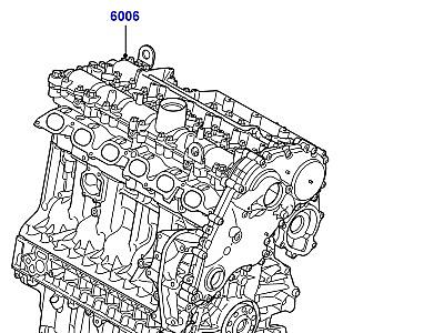 300AAB8 СЕРВИСНЫЙ ДВИГАТЕЛЬ И НЕУКОМПЛЕКТОВАНЫЙ БЛОК ЦИЛИНДРОВ SI6 3.2L БЕНЗИН  Freelander 2 (L359)