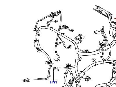 418AFL ЭЛЕКТРОПР.НА ДВИГАТ.И ПЕРЕГОРОДКЕ ДВИГАТЕЛЬ  Freelander 2 (L359)