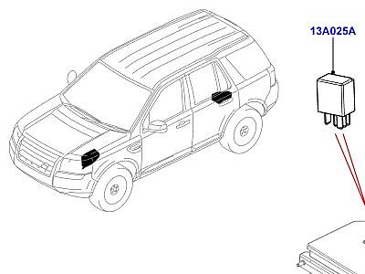420AHX РЕЛЕ  Freelander 2 (L359)