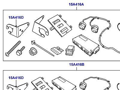 518ALZ УСТАНОВКА БУКСИРОВОЧНОЙ БАЛКИ АКСЕССУАРЫ  Freelander 2 (L359)