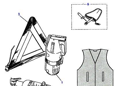 A01075 SAFETY & SECURITY EQUIPMENT  Range Rover Classic