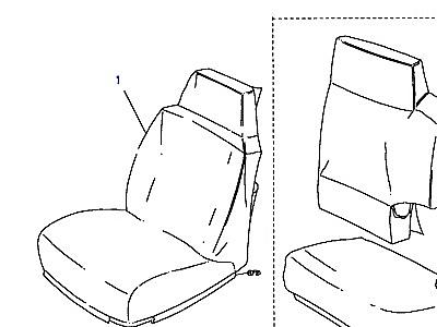 A01095 SEAT COVERS-INTERIOR PROTECTION  Range Rover Classic