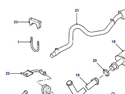 A03015 V8 EFI-ADDITIONAL PARTS-TO (V) FA399972  Range Rover Classic