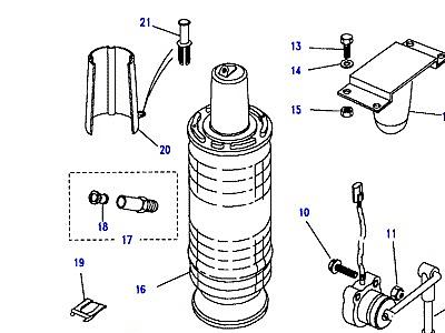 B02010 AIR SPRINGS & DAMPERS-FRONT  Range Rover Classic
