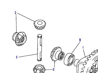 B03015 DIFFERENTIAL CASE FRONT  Range Rover Classic