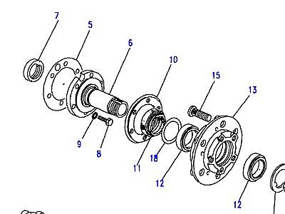 B06030 HUBS AND ПРИВОДНОЙ ВАЛS  Range Rover Classic