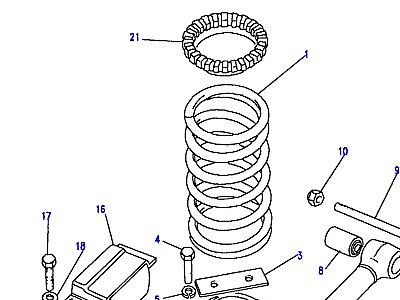 B07010 BOTTOM LINK  Range Rover Classic